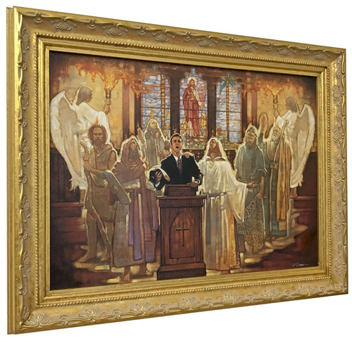 Ron DiCianni "The Legacy" Church Preacher Canvas Edition Framed