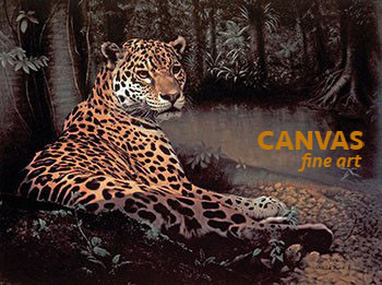 Charles Frace 'Jaguar' 9x12 Art Print O/E