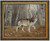 Charles Frace "Watchful" Grey Wolf Canvas Framed Signed & Numbered Artist Proof