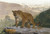 Charles Frace 'Shasta' Cougar Canvas Artist Proof L/E