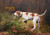 Charles Frace 'On Point' Dog Hunting Canvas Artist Proof L/E
