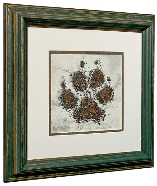 Bev Doolittle "Walk Softly" Bear Paw - Matted & Framed Signed and Numbered with COA L/E