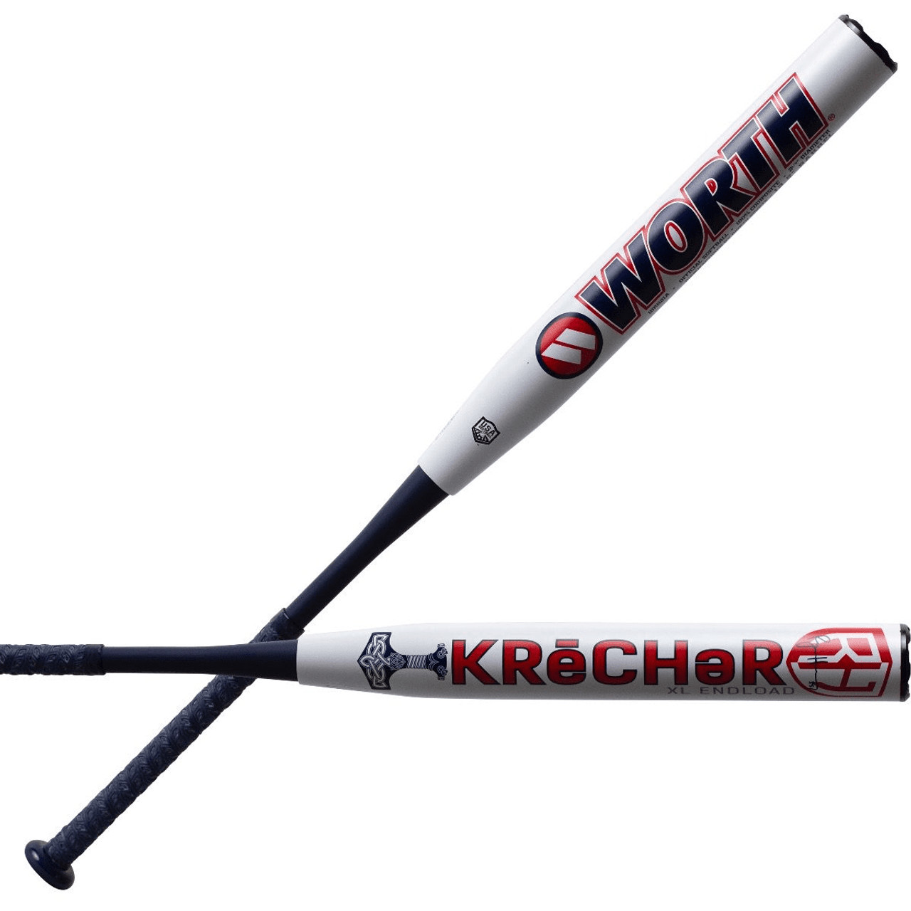 2021 Worth KReCHeR XL ASA/USA Slow Pitch Softball Bat: WRH21A