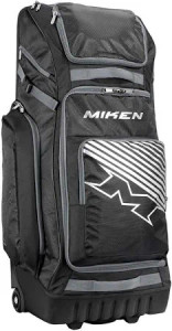 Miken Deluxe Slowpitch Wheeled Roller Bag, MBA005-BLK Miken Deluxe Slowpitch Wheeled Roller Bag, MBA005-BLK