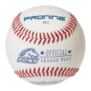 PRONINE Pony League Baseball, One Dozen, PL1