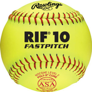 Rawlings RIF USA (ASA) 11" Fastpitch Softball, One Dozen,  R11RYSA