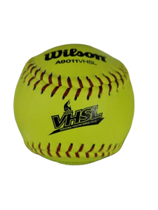 Wilson NFHS/VHSL 12" Fastpitch Softball, One Dozen, A9011BVHSL