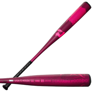 2024 DeMarini Neon Pink Voodoo One BBCOR Baseball Bat, -3 Drop, VOC-24, WBD2557010