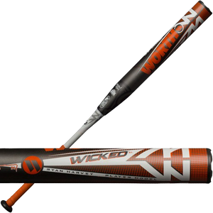 2019 Worth Wicked XL Ryan Harvey USSSA Slow Pitch Softball Bat, 13.5 in Barrel, WKRHMU 2019 Worth Wicked XL Ryan Harvey USSSA Slow Pitch Softball Bat, 13.5 in Barrel, WKRHMU