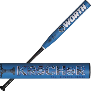2022 Worth KReCHeR XL Endloaded USSSA Slow Pitch Softball Bat, 13.5 in Barrel, WRH22U 2022 Worth KReCHeR XL Endloaded USSSA Slow Pitch Softball Bat, 13.5 in Barrel, WRH22U