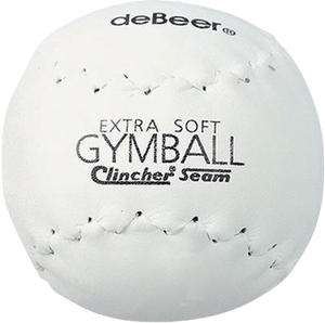 deBEER Clincher Extra Soft Gymball 12" Slowpitch Softball, One Dozen, W11192