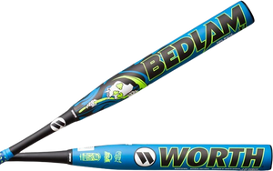 2024 Worth Bedlam Phil Matte XL Endloaded USSSA Slow Pitch Softball Bat, 13.5 in Barrel, WSU413PMBL 2024 Worth Bedlam Phil Matte XL Endloaded USSSA Slow Pitch Softball Bat, 13.5 in Barrel, WSU413PMBL