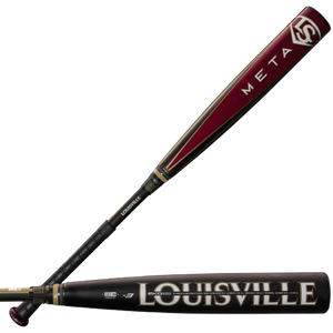 2025 Louisville Slugger Meta Composite BBCOR Baseball Bat, -3 Drop, 2-5/8 in Barrel, BBMTB3-25, WBL2966010 2025 Louisville Slugger Meta Composite BBCOR Baseball Bat, -3 Drop, 2-5/8 in Barrel, BBMTB3-25, WBL2966010