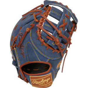 2024 Rawlings Heart of the Hide Pro Label "Denim Edition" 13" First Base Mitt, PRODCTD
