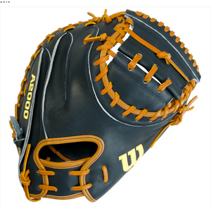 2024 Wilson A2000 CM33 Navy Heritage 33" Baseball Catcher's Mitt, WBW10198933-NAVYHERITAGE 2024 Wilson A2000 CM33 Navy Heritage 33" Baseball Catcher's Mitt, WBW10198933-NAVYHERITAGE
