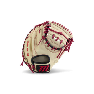 2022 Marucci Oxbow M Type 235C1 33.5" Solid Web Catcher's Mitt, MFG2OXM235C1-CM/BK