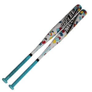 2023 Suncoast Melee3 Autism Awareness Endloaded SSUSA Senior Slow Pitch Softball Bat, 13 in Barrel, SMAASE 2023 Suncoast Melee3 Autism Awareness Endloaded SSUSA Senior Slow Pitch Softball Bat, 13 in Barrel, SMAASE