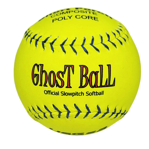 Short Porch GHOST 44/400 Pro M Composite Slow Pitch Softball (Dozen),  SP-GHOST-PROM