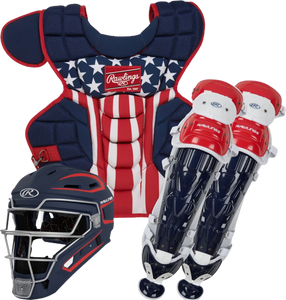 Rawlings ADULT USA VELO 2.0 Catcher's Gear Box Set, CSV2A-NSW Rawlings ADULT USA VELO 2.0 Catcher's Gear Box Set, CSV2A-NSW