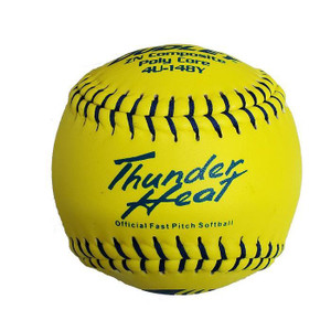 Dudley 12" ZN12 Thunder Heat USSSA Fastpitch Softballs (Dozen), 4U148Y Dudley 12" ZN12 Thunder Heat USSSA Fastpitch Softballs (Dozen), 4U148Y