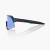 100% S3 Sunglasses Black Holographic - HiPer Blue Multilayer Mirror Lens 100% S3 Sunglasses Black Holographic - HiPer Blue Multilayer Mirror Lens