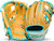 2024 Wilson A2000 1786 "Peachy" 11.5" Infield Baseball Glove, WBW102131
