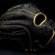 2023 Miken Gold Pro Series 13.5" Black Slowpitch Softball Fielding Glove, PRO135-BG