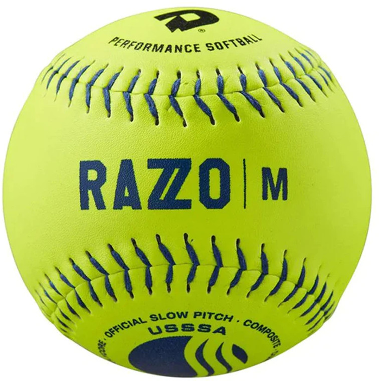 DeMarini RAZZO Classic M USSSA Composite 12"  Slowpitch Softballs (Dozen), WTDRZMC12UB