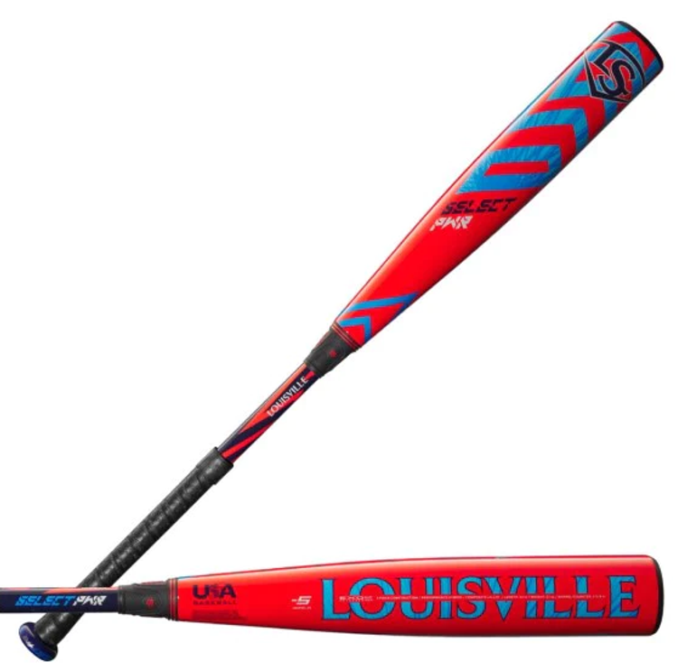 2024 Louisville Slugger Select PWR Hybrid USA Baseball Bat, -5 Drop, 2-5/8 in Barrel, UBSPB5-24, WBL2820010