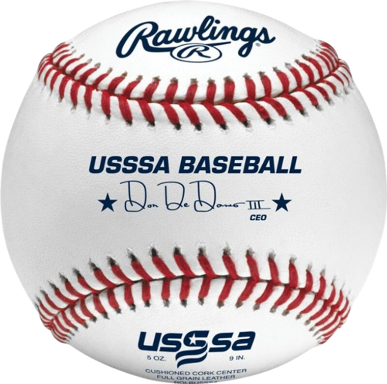 Rawlings Official USSSA Tournament Grade Baseball, One Dozen, ROLBUSSSA