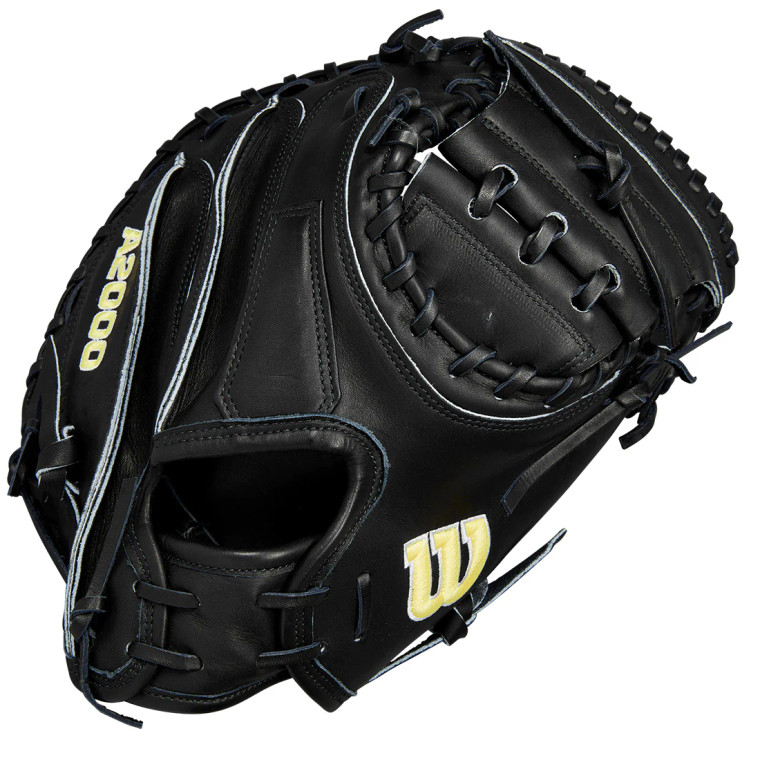 2024 Wilson Glove Day Series Black A2000 M23 33.5" Baseball Catcher's Mitt, WBW102092335
