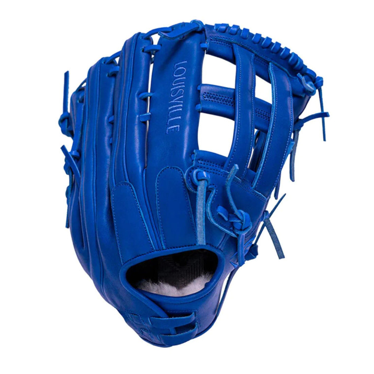 2024 Louisville Slugger Super Z Stealth Royal 14" Slowpitch Softball Glove, LSWTLSZRS2214RO