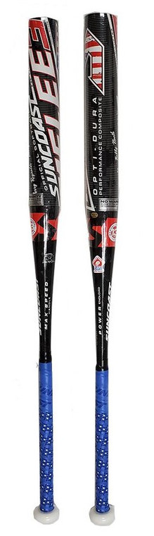 2022 Suncoast Melee3 Senior 1/2oz End Load Slowpitch Softball Bat, 13 in Barrel, SM3SE