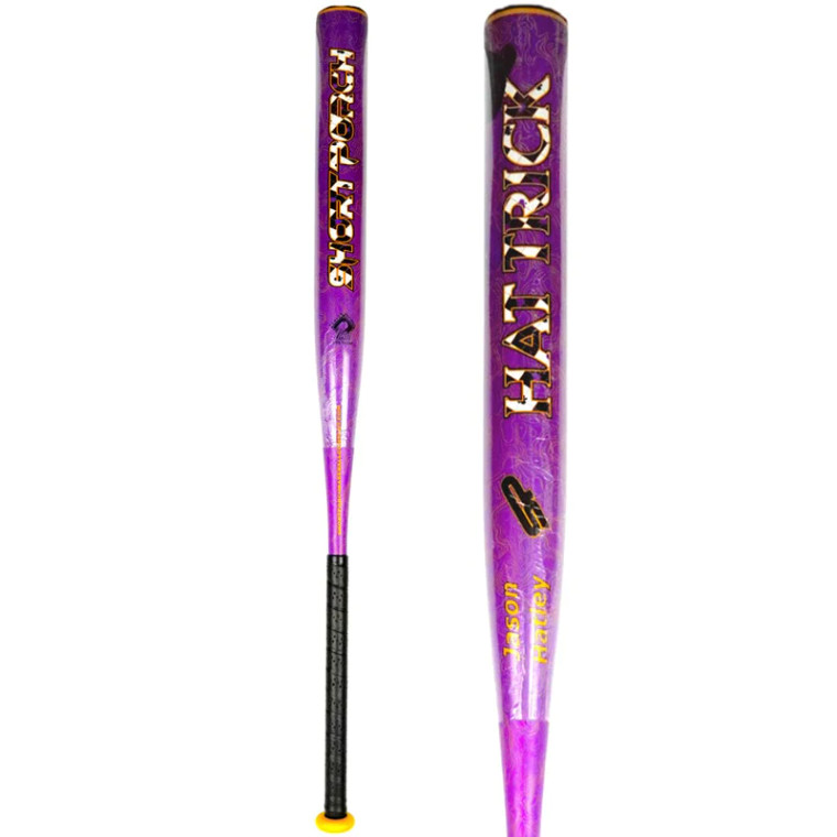 2023 Short Porch Hat Trick Jason Hatley Signature Endloaded SSUSA Senior Slow Pitch Softball Bat, 13 in Barrel, CB-HT