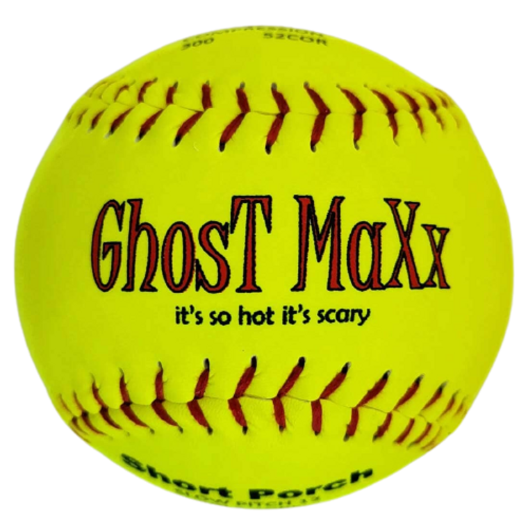 Short Porch Ghost MaXx 52/300 Slow Pitch Softball (Dozen), SB-MXX-52_300