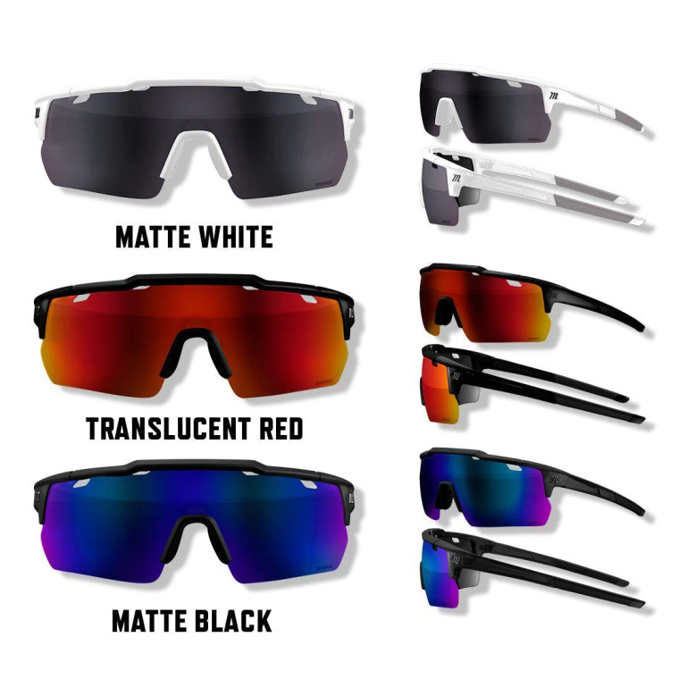 Marucci Shield Performance Sunglasses - Baseball & Softball, MSNVSHIELDY
