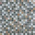 Smokey Mica Bliss Collection by Anatolia Tile & Stone 5/8x 5/8 Glass Slate Quartz Blend Mosaics