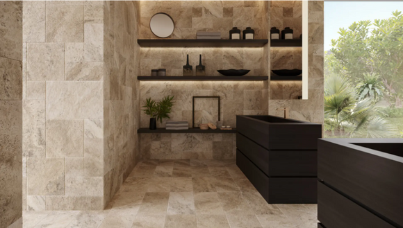 Picasso Travertine by Anatolia Tile & Stone