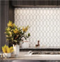 La Marca Statuario Nuovo Modella Polished Glazed Porcelain Mosaic
