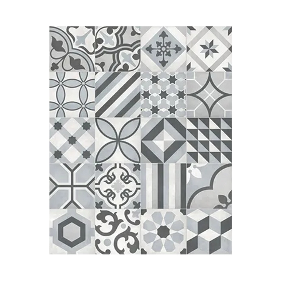 Form Collection by Anatolia Tile & Stone 8x8 Cement Look Porcelain Tile
