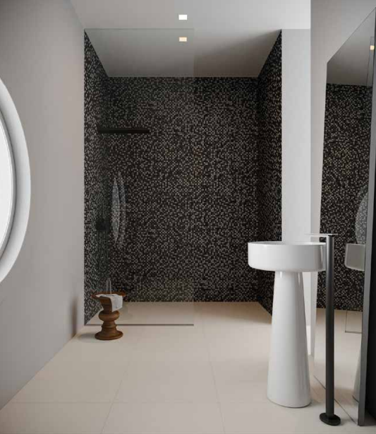 Glass & Stone Blend Mosaics By Anatolia Tile