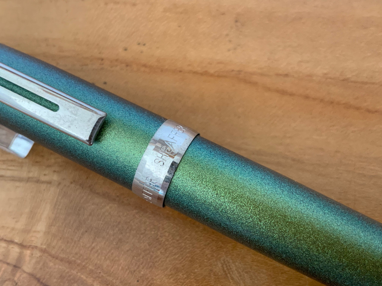 Sheaffer Prelude 9141 Incandescent Green Painted NT Fountain Pen