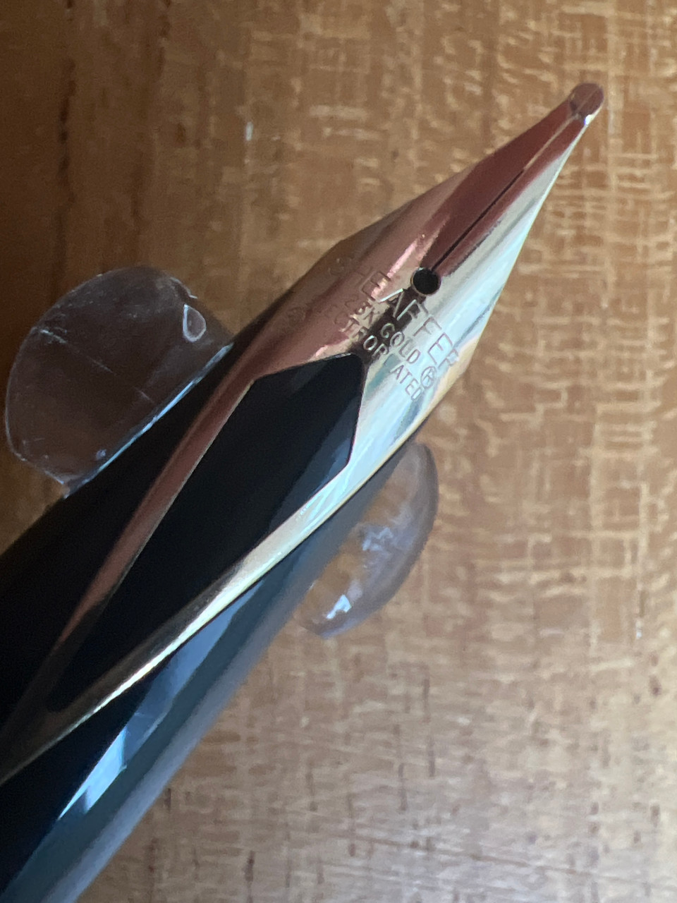 SHEAFFER 万年筆 triumph 550 14K F ブルーGT Sheaffer Triumph Imperial 2555 Black GT Fountain Pen - 23K