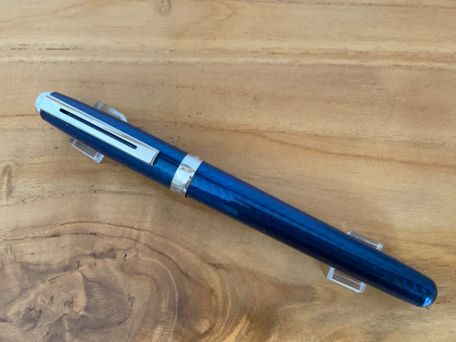 Prelude Prototype Blue Laque Engraved Prototype NT Fountain Pen - Medium Nib Prelude Prototype Blue Laque Engraved Prototype NT Fountain Pen - Medium Nib