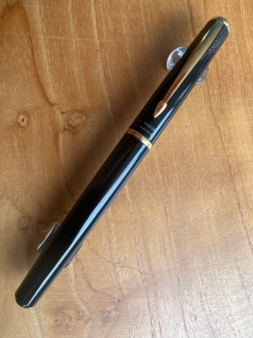 Parker Inflection Black  GT  Rollerball Pen