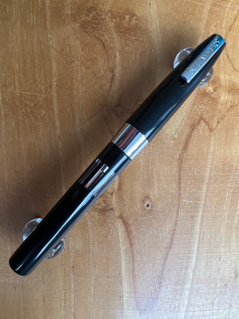 Sheaffer Compact I Visulated Black CT Cartridge Fountain Pen (AC20X-11) Stainless Steel  Medium  Nib