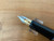 Prelude Prototype Palladium Plated Zig-Zag Pattern Fountain Pen USA - Extra Fine Nib