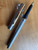 Parker Arrow Stainless Steel Etched GT Fountain Pen - Gold Plated Nib Medium