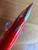 Sheaffer Triumph 440 Brushed Chrome/Orange CT Fountain Pen - Stainless Steel Fine Nib