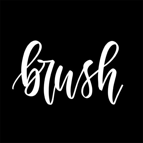 Modern Calligraphy Brush iPad Lettering